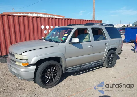 2005 Chevrolet Tahoe Z71 from USA, damaged, VIN 1GNEC13T05R199179